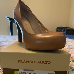 Franco Sarto nude heels